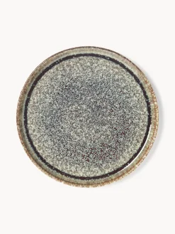 Vajilla artesanal con esmalte reactivo Danza, 4 comensales (12 pzas.)