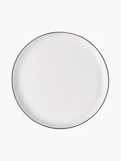 Vajilla artesanal de porcelana Salt, 4 comensales (12 pzas.)