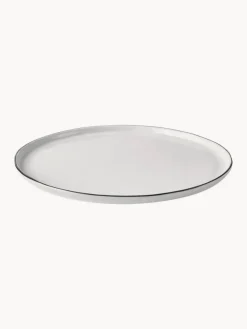 Vajilla artesanal de porcelana Salt, 4 comensales (12 pzas.)