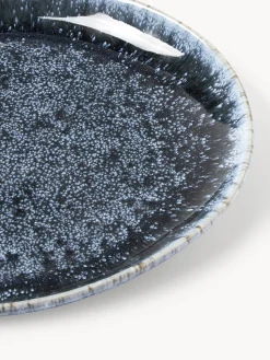 Vajilla artesanal en forma orgánica Macey, 4 comensales (12 pzas.)