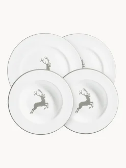 Vajilla artesanal Grauer Hirsch, 2 comensales (4 pzas.)