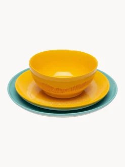 Vajilla con esmalte reactivo Feast Serax x Yotam Ottolenghi, 4 comensales (12 pzas.)