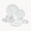 Vajilla de porcelana artesanal Cosmopolitan, 2 comensales (14 pzas.)