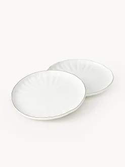 Vajilla de porcelana con relieves Sali, 4 comensales (12 pzas.)