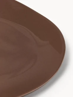 Vajilla de porcelana con forma orgánica Joana, 12 pzas.