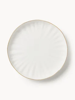 Vajilla de porcelana con relieves Sali, 6 comensales (30 pzas.)