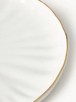 Vajilla de porcelana con relieves Sali, 6 comensales (30 pzas.)