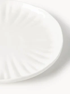 Vajilla de porcelana con relieves Sali, 6 comensales (30 pzas.)