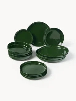 Vajilla de porcelana Nessa, 4 comensales (12 pzas.)