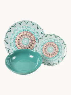 Vajilla de porcelana Sharm, 6 comensales (18 pzas.)