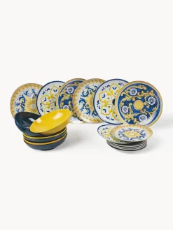 Vajilla Sicilia, 6 comensales (18 pzas.)