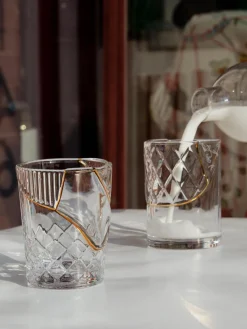 Vaso de diseño Kintsugi