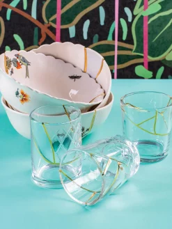 Vaso de diseño Kintsugi