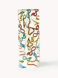 Vaso de vidrio Snakes, 50 cm