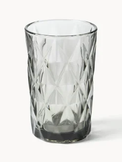 Vasos altos con relieves Colorado, 4 uds.