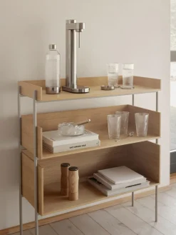 Vasos altos con relieves Pilastro, 4 uds.