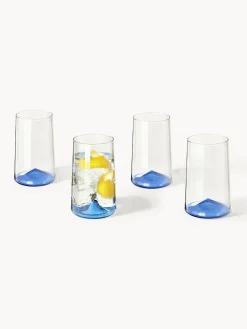 Vasos altos soplados Hadley, 4 uds.