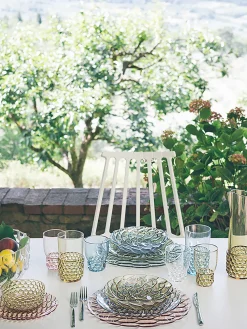 Vasos con relieves Jellies, 4 uds.