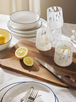 Vasos de agua artesanales con estampado de lunares Oakley, 4 uds.