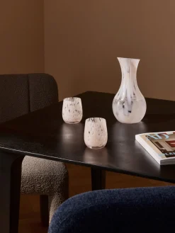 Vasos de agua artesanales Yava, 4 uds.