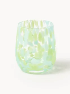 Vasos de agua artesanales Yava, 4 uds.