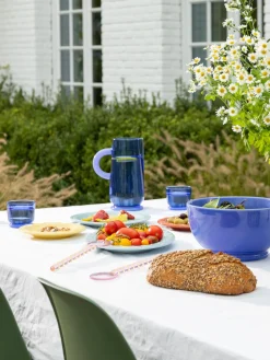 Vasos de agua artesanales de vidrio borosilicato Dew, 2 uds.