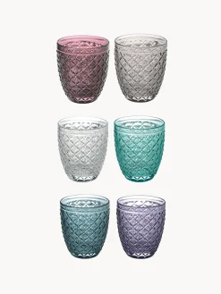 Vasos de agua Castle, 6 uds.