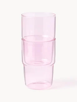 Vasos de agua de vidrio borosilicato Torino, 2 uds.