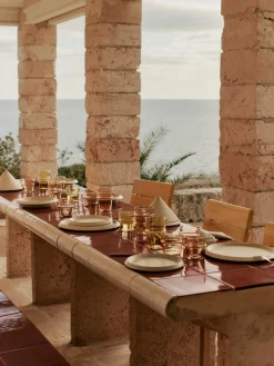 Vasos de agua soplados Boya, 2 uds.