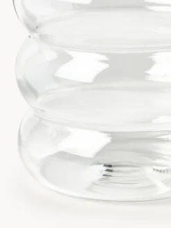 Vasos de agua soplados Bubbly, 4 uds.