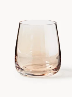 Vasos de agua soplados Ellery, 4 uds.