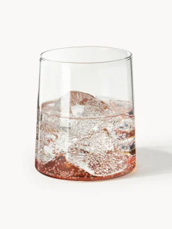 Vasos de agua soplados Hadley, 4 uds.