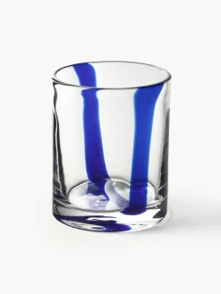 Vasos de agua soplados Taha, 4 uds.