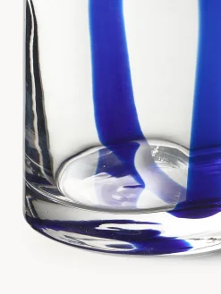 Vasos de agua soplados Taha, 4 uds.