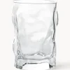 Vasos de forma orgánica Sorgente, 6 uds.