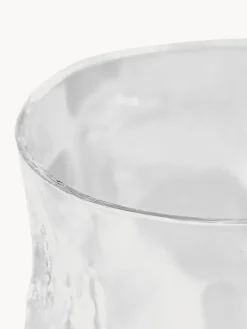 Vasos de forma orgánica Sorgente, 6 uds.