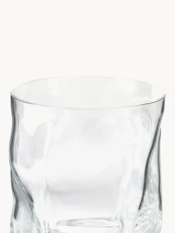 Vasos de forma orgánica Sorgente, 6 uds.