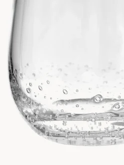 Vasos de vidrio soplado con burbujas Bubble, 4 uds.