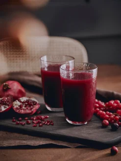 Vasos de vidrio soplado Hammered, 4 uds.