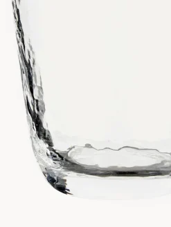 Vasos de vidrio soplado Hammered, 4 uds.