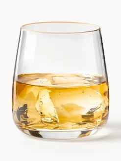 Vasos de vidrio soplados Ellery, 4 uds.