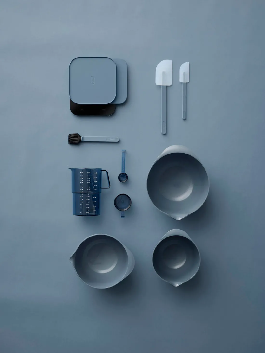 Vasos medidores con cuchara Mensura, 3 pzas.