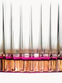 Vasos old fashioned de cristal luxion Gipsy, 6 uds.