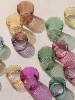 Vasos pintados a mano Gems, 4 uds.