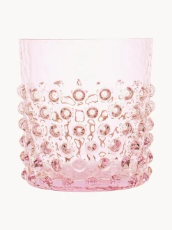 Vasos soplados artesanalmente Hobnail (2 uds.)