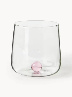Vasos soplados de vidrio borosilicato Bilia, 6 uds.