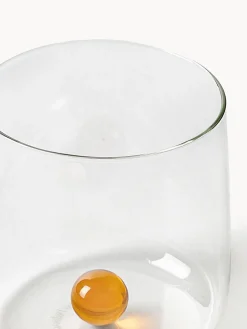 Vasos soplados de vidrio borosilicato Bilia, 6 uds.