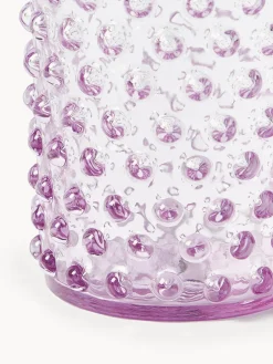 Vasos soplados Hobnail, 6 uds.