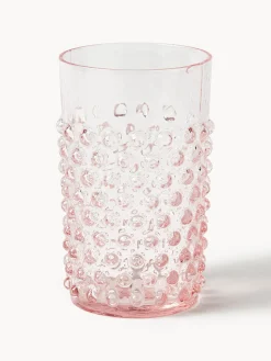 Vasos soplados Hobnail, 6 uds.
