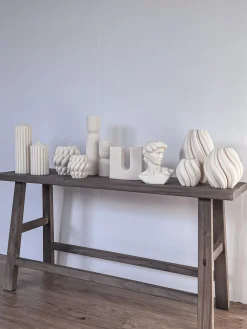 Vela artesanal de diseño Florence, 11 cm